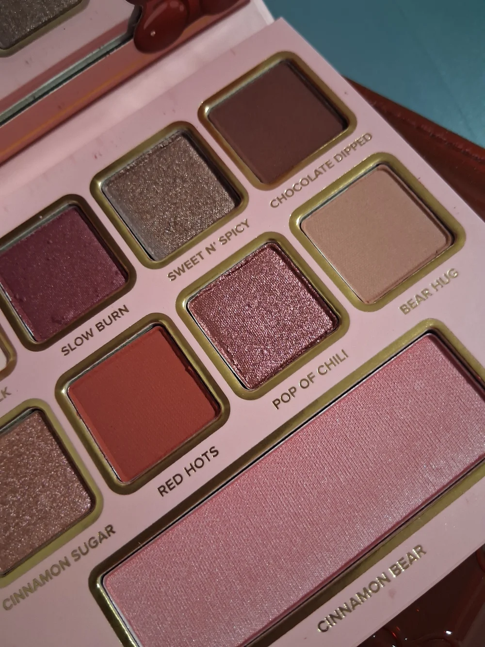 Too Faced Cinnamon Bear Eyeshadow Palette & Lip Set-LIMITED EDITION